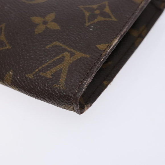 LOUIS VUITTON Monogram Bucket GM Accessory Pouch LV Auth 134243