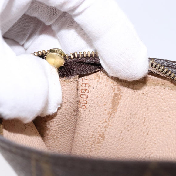 LOUIS VUITTON Monogram Bucket GM Accessory Pouch LV Auth 134243