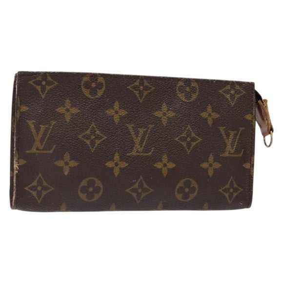 LOUIS VUITTON Monogram Bucket GM Accessory Pouch LV Auth 134243