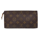LOUIS VUITTON Monogram Bucket GM Accessory Pouch LV Auth 134243-2