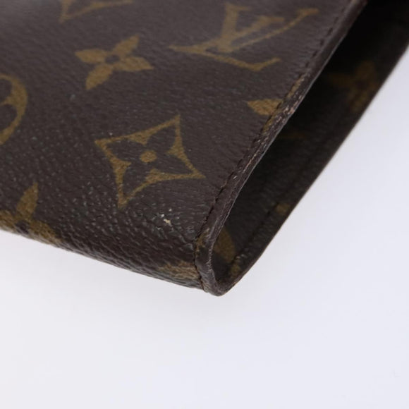 LOUIS VUITTON Monogram Bucket GM Accessory Pouch LV Auth 134243