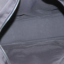 HERMES Her Line MM Hand Bag Canvas Gray Auth 134245-11