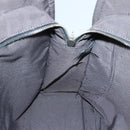 HERMES Her Line MM Hand Bag Canvas Gray Auth 134245-17