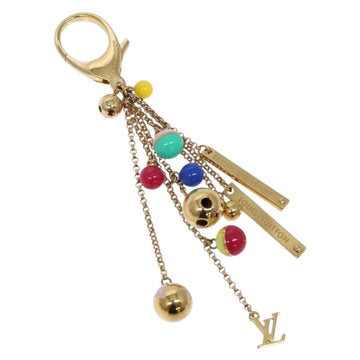 LOUIS VUITTON Porte Cles Grullo Key Holder metal Gold M62227 LV Auth 134248V