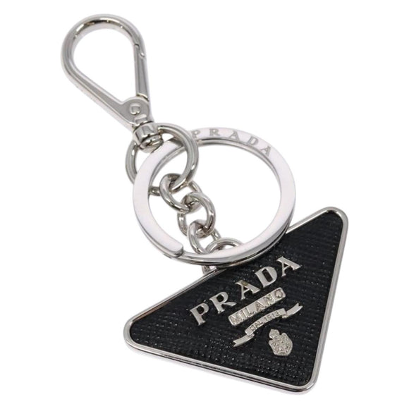 PRADA Key Charm metal Silver Auth 134252V