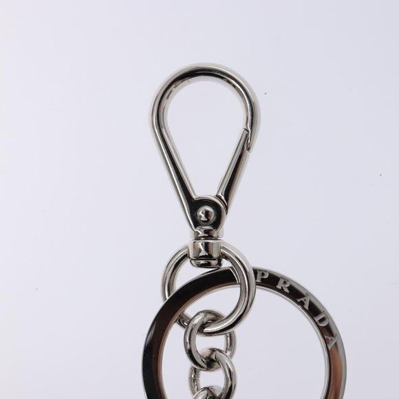 PRADA Key Charm metal Silver Auth 134252V