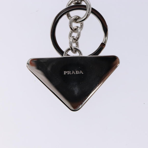 PRADA Key Charm metal Silver Auth 134252V