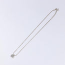 Christian Dior Necklace metal Silver Auth 134257-2