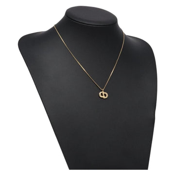 Christian Dior Necklace metal Gold Auth 134259