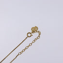 Christian Dior Necklace metal Gold Auth 134259-6
