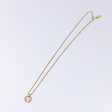 Christian Dior Necklace metal Gold Auth 134260 - 0