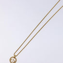 Christian Dior Necklace metal Gold Auth 134260-4