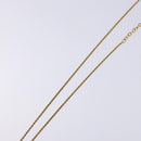 Christian Dior Necklace metal Gold Auth 134260-5