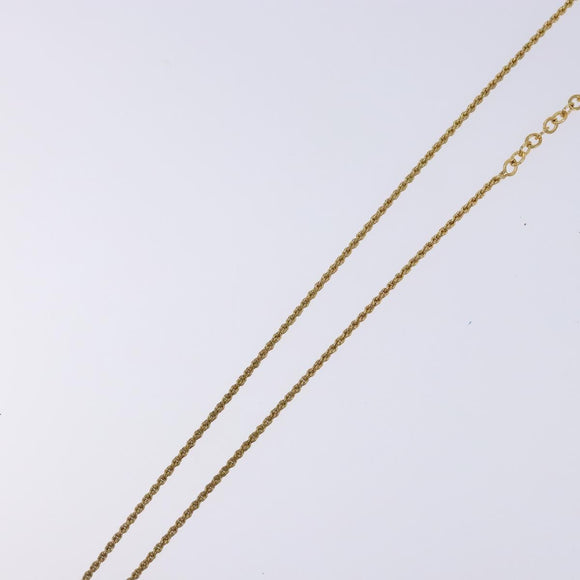 Christian Dior Necklace metal Gold Auth 134260