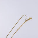Christian Dior Necklace metal Gold Auth 134260-6