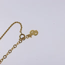 Christian Dior Necklace metal Gold Auth 134260-7