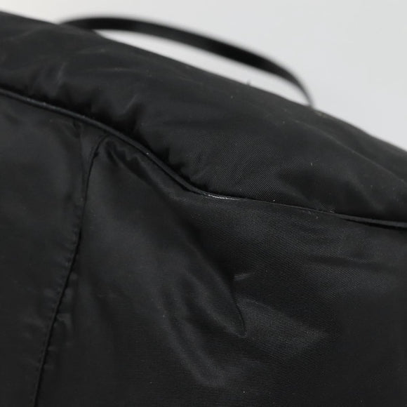 Christian Dior Shoulder Bag Nylon Black Auth 134267