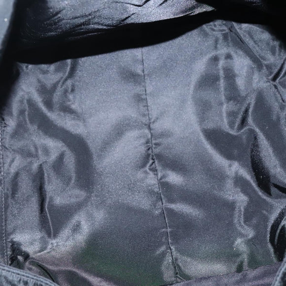 Christian Dior Shoulder Bag Nylon Black Auth 134267