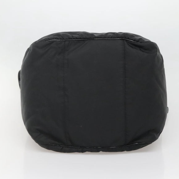 Christian Dior Shoulder Bag Nylon Black Auth 134267