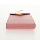 PRADA Chain Shoulder Bag Leather 2way Pink Gold 1BP050 Auth 134332M-5