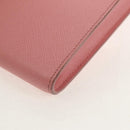 PRADA Chain Shoulder Bag Leather 2way Pink Gold 1BP050 Auth 134332M-19