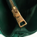 PRADA Tote Bag Nylon Green Gold Auth 134335AM-25