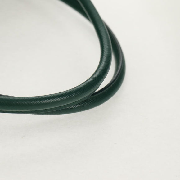 PRADA Tote Bag Nylon Green Gold Auth 134335AM