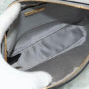 Miu Miu Shoulder Bag Fur Gray Gold Auth 134337V-19