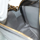 Miu Miu Shoulder Bag Fur Gray Gold Auth 134337V-23