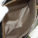 Miu Miu Hand Bag Leather 2way Green Gold RN0889 Auth 134339V-30