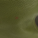 Miu Miu Hand Bag Leather 2way Green Gold RN0889 Auth 134339V-2