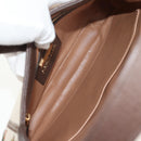 GUCCI New Jackie Shoulder Bag Canvas Brown Gold 636706 Auth 134340AM-10