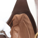 GUCCI New Jackie Shoulder Bag Canvas Brown Gold 636706 Auth 134340AM-21