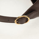 GUCCI New Jackie Shoulder Bag Canvas Brown Gold 636706 Auth 134340AM-8