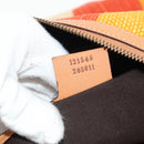 GUCCI Interlocking Shoulder Bag Canvas Multicolor Gold Auth 134341V-11