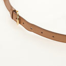 Salvatore Ferragamo Hand Bag Canvas Leather 3way Beige Gold Auth 134343V-16