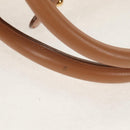 Salvatore Ferragamo Hand Bag Canvas Leather 3way Beige Gold Auth 134343V-8