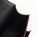 Salvatore Ferragamo Vala Backpack Vinyl Coating 3way Red Gold Auth 134344AV-24