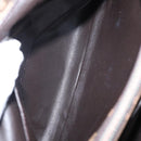 FENDI Zucca Canvas Tote Bag Black Brown Auth 134349AV-10