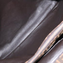 FENDI Zucca Canvas Tote Bag Black Brown Auth 134349AV-22
