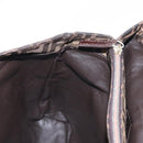 FENDI Zucca Canvas Tote Bag Black Brown Auth 134349AV-23