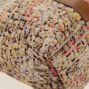 FENDI Zucchino Canvas Tote Bag Yellow Gold Auth 134352V-16