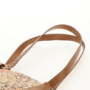 FENDI Zucchino Canvas Tote Bag Yellow Gold Auth 134352V-8