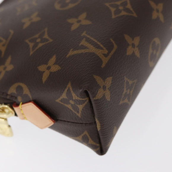 LOUIS VUITTON Monogram Pochette Cosmetic GM Cosmetic Pouch M47353 Auth 134357AM