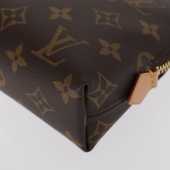 LOUIS VUITTON Monogram Pochette Cosmetic GM Cosmetic Pouch M47353 Auth 134357AM