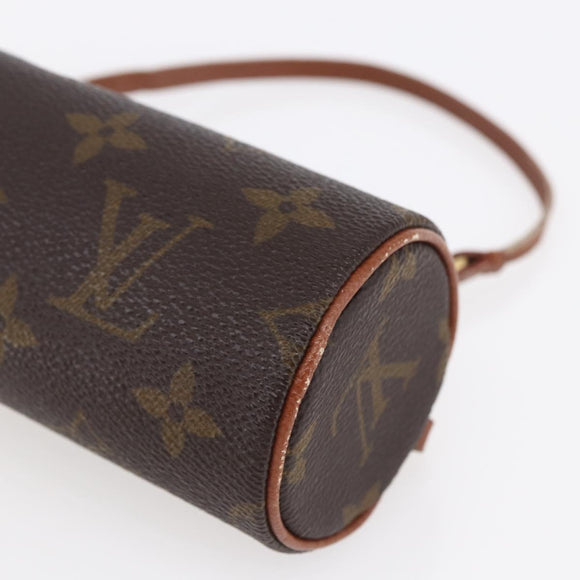 LOUIS VUITTON Monogram Papillon Pouch LV Auth 134359