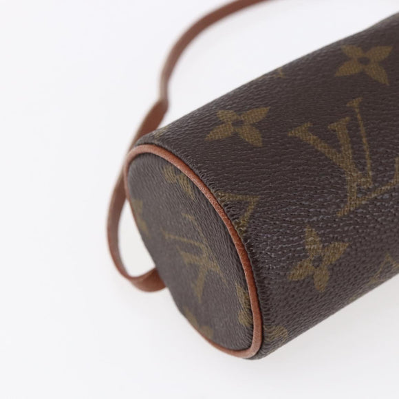 LOUIS VUITTON Monogram Papillon Pouch LV Auth 134359