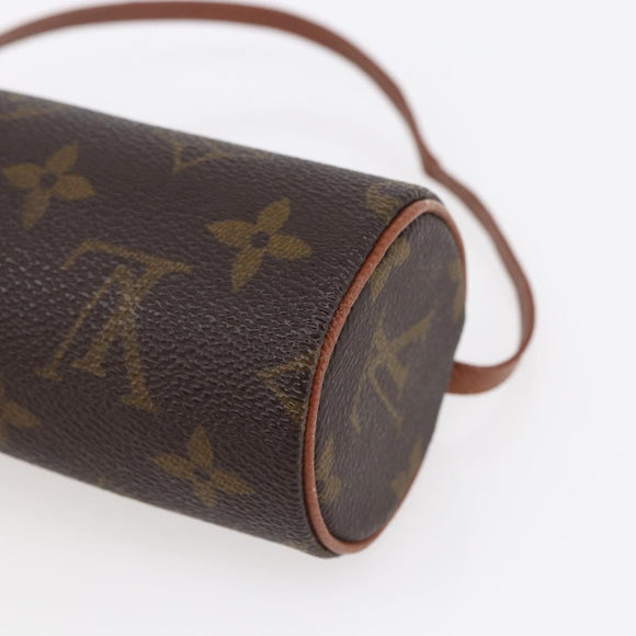 LOUIS VUITTON Monogram Papillon Pouch LV Auth 134359