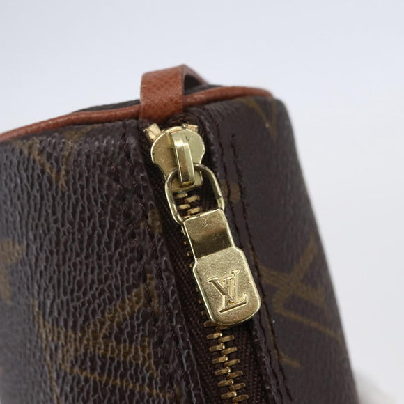 LOUIS VUITTON Monogram Papillon Pouch LV Auth 134359