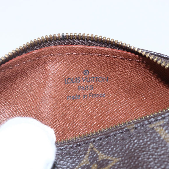 LOUIS VUITTON Monogram Papillon Pouch LV Auth 134359